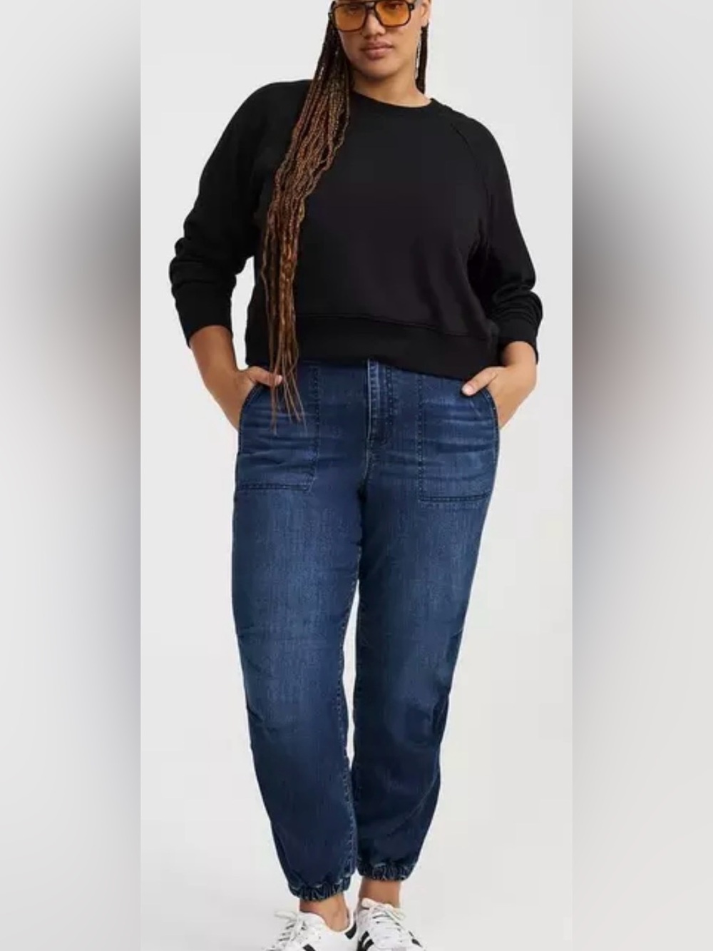 NWT Torrid jogger super soft mid rise jeans size 20 regular